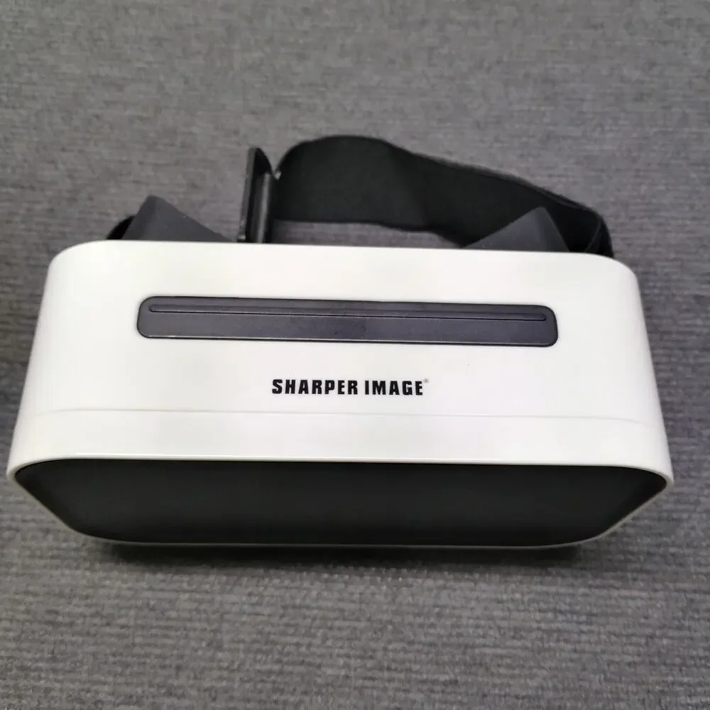 Sharper Image Smartphone VR Headset 360 Virtual Reality Viewer Built-in Audio